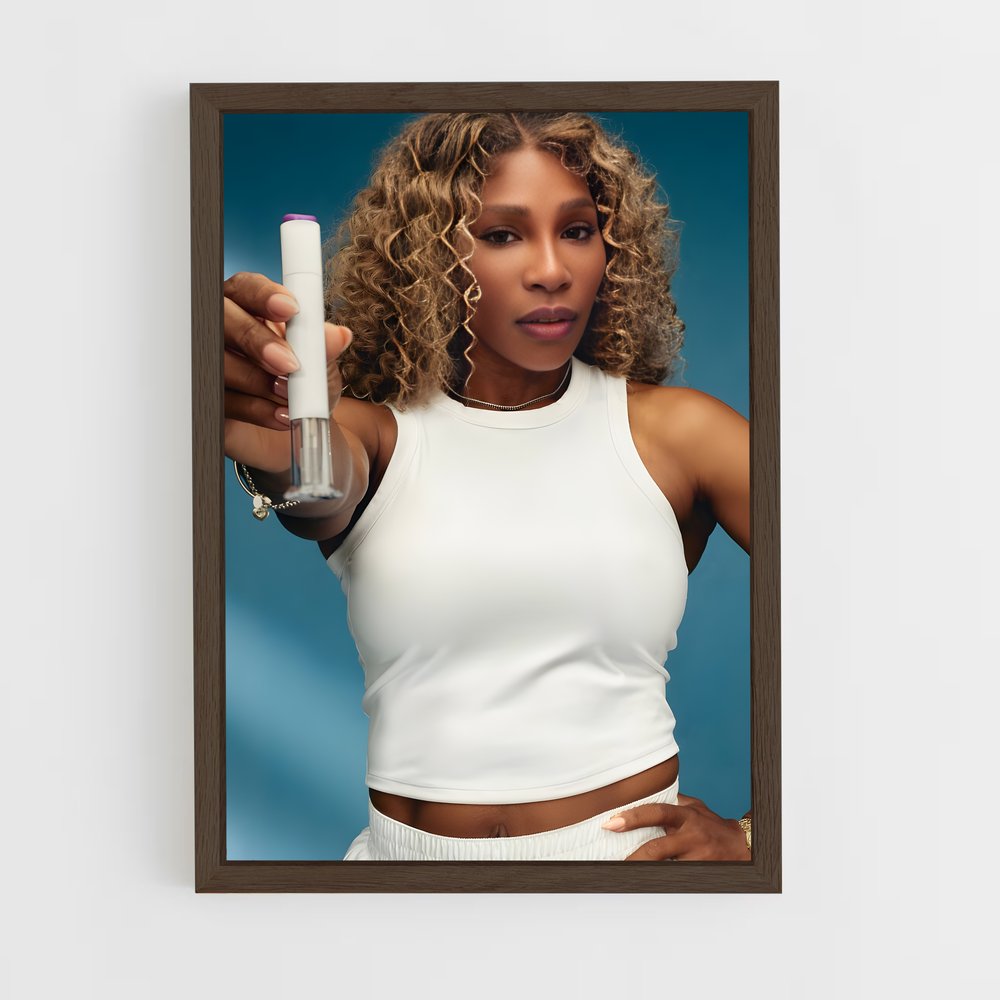 Poster Serena en Action – affiche Tennis (vue 5)